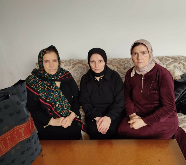 Мать и жену буртунайцев, погибших в СВО посетили в канун Международного женского дня.