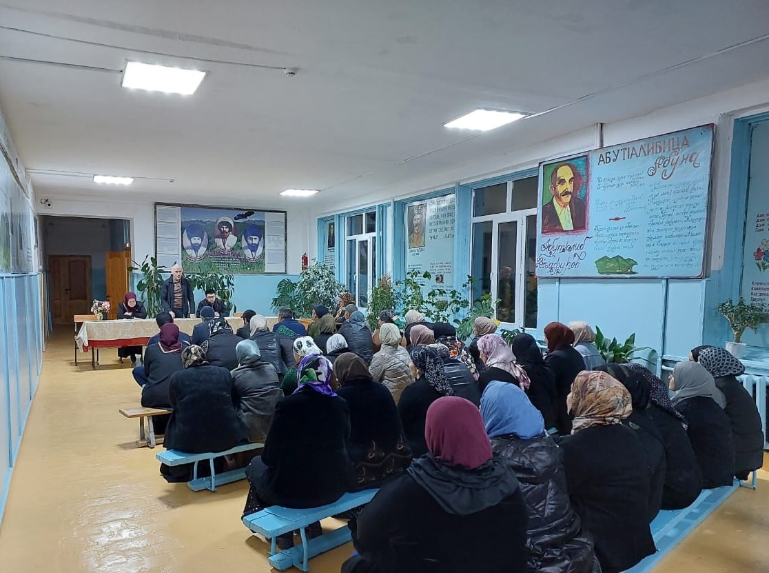 Общешкольное родительское собрание прошло в МКОУ &quot;Буртунайская СОШ&quot;.